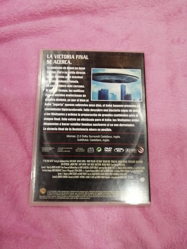 DVD de la serie V