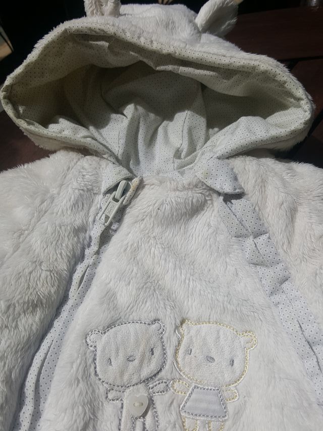 traje buzo bebé invierno osito