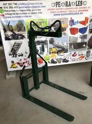 Pinza palet grua camion pluma
