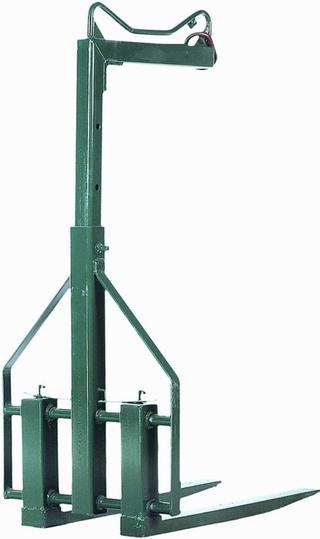 Pinza palet grua camion pluma