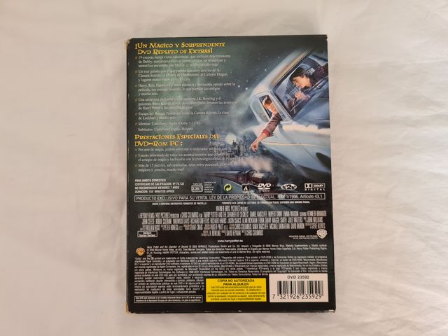 DVD Harry Potter y la Cámara Secreta