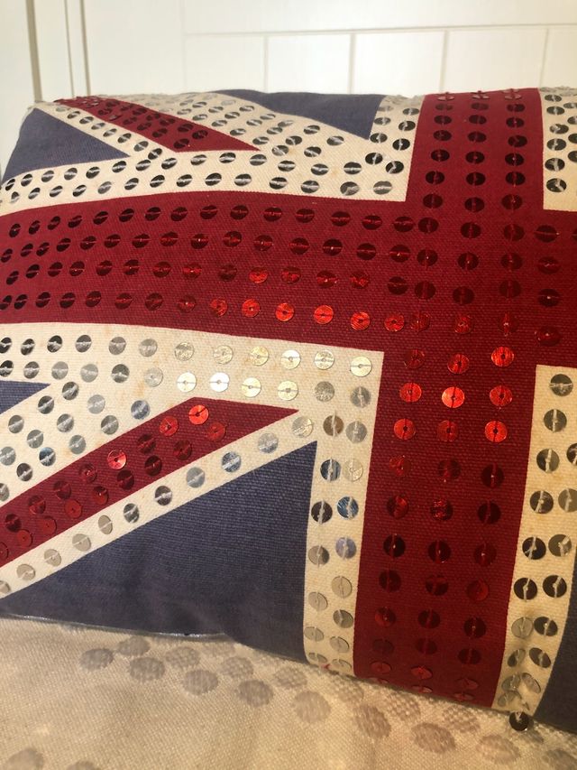 Cojín lentejuelas reversible