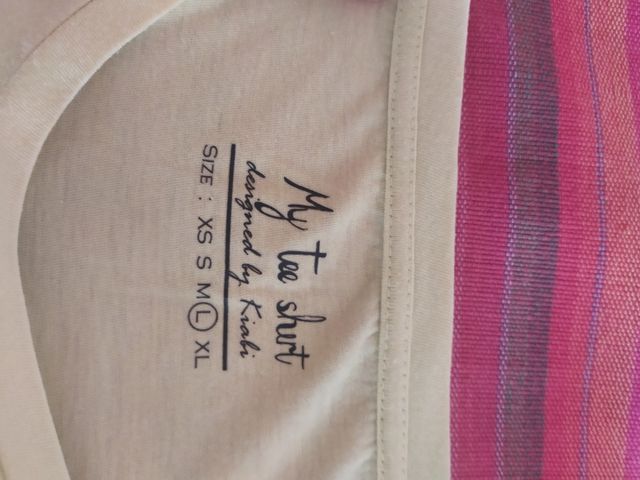 Camiseta verde corta