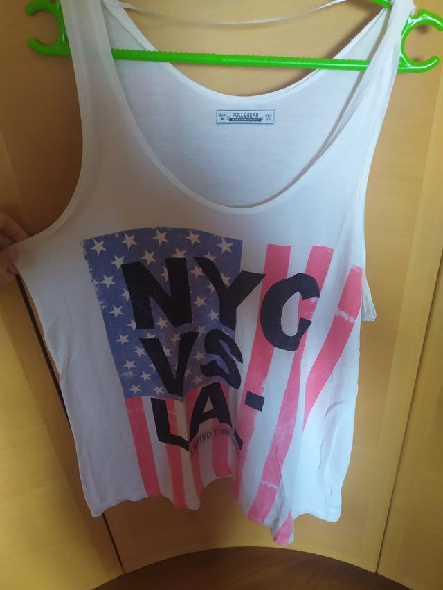Camiseta tirantes Pull & Bear