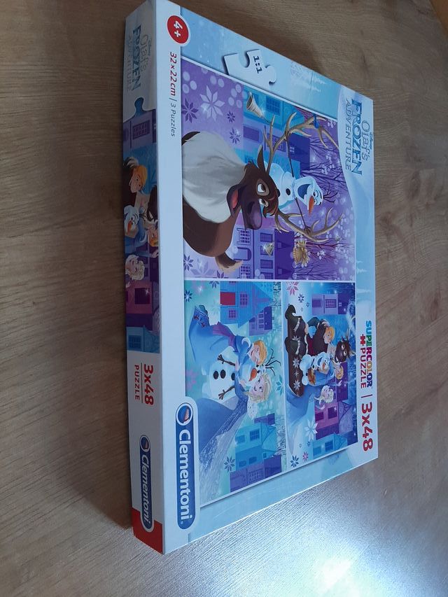 Puzzles Frozen y Winnie the Pooh