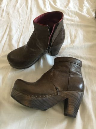VIALIS Botines de tacón STELLA LOTUS Negro | CASAS