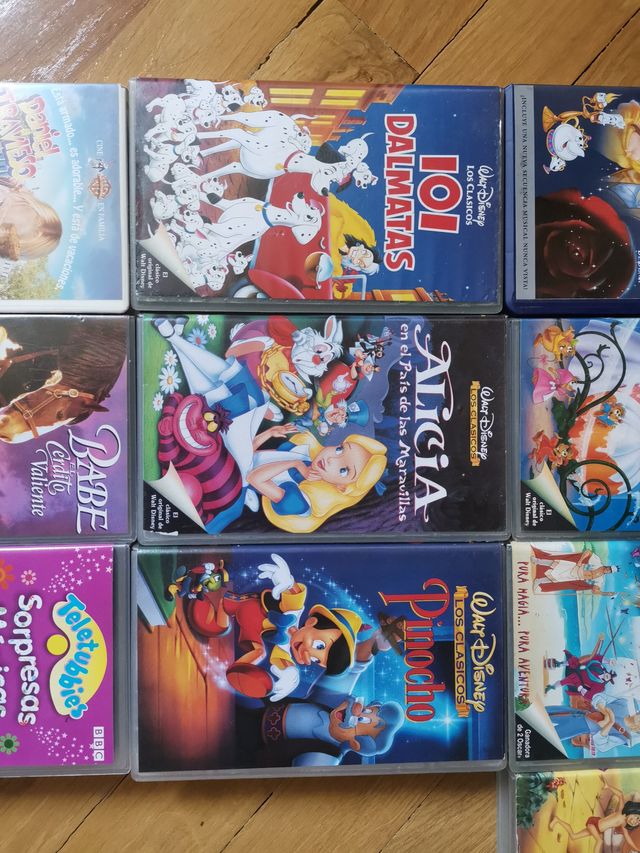 Lote 11 películas VHS Walt Disney