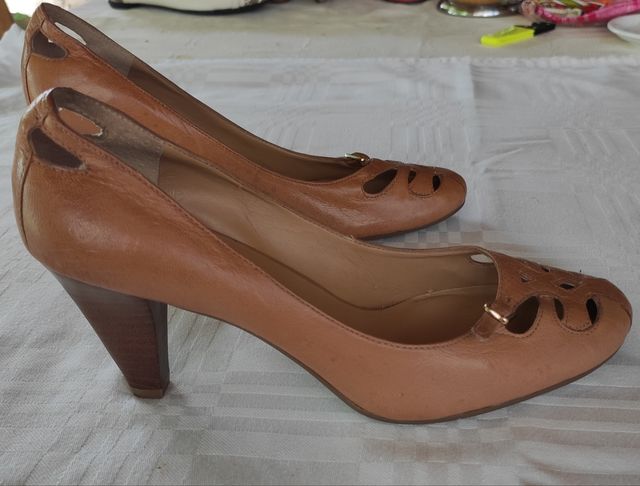 Zapatos Nine West de piel talla 5 1/2