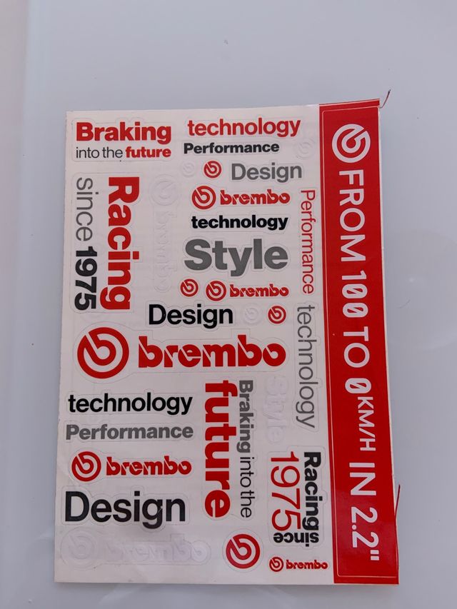 Pegatinas varias automoción