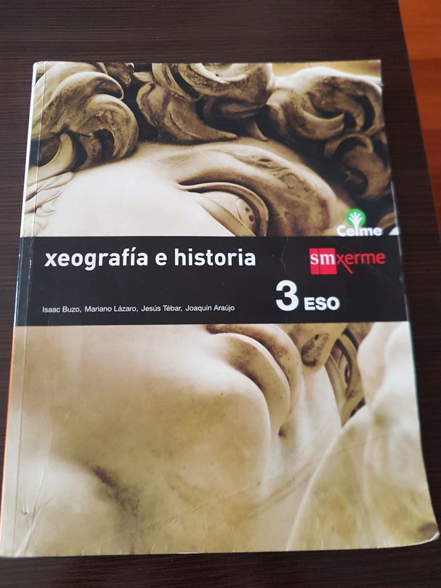 Libro de Xeografía e Historia 3 ESO SM Xerme