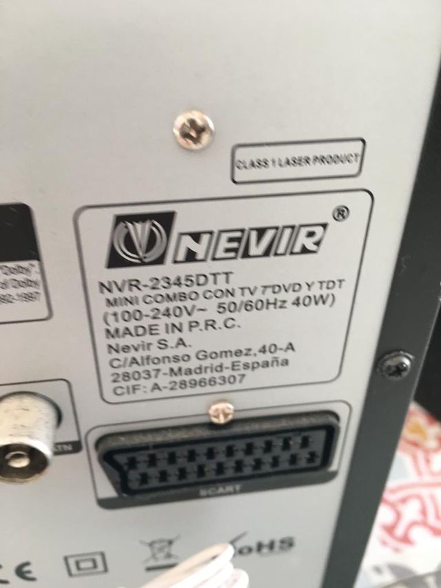 Rebajado !! Reproductor DVD y TV