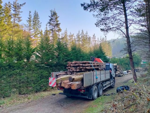 VIGAS ROBLE 7 M ANTIGUAS