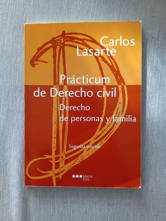 Practicum Derecho Civil Personas Y Familia De Segunda Mano Por 4 En San Sebastián De Los Reyes En Wallapop
