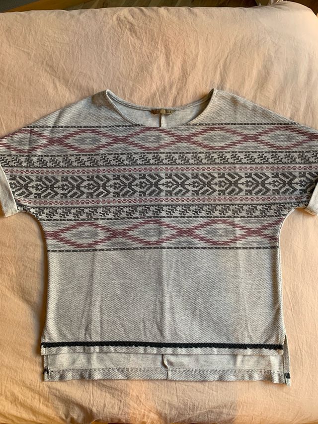 Camiseta estampado étnico