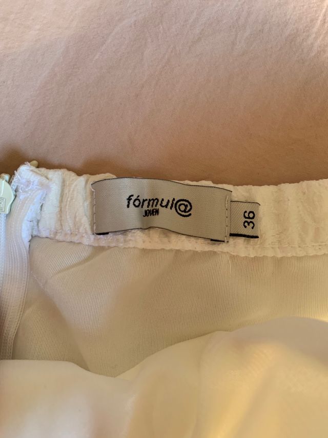 Vestido palabra de honor