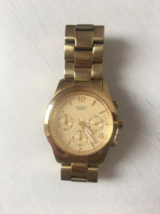 Reloj Guess Mujer W13576l1 Dorado Piedras Original Oficial Reloj Guess Mujer W13576l1 Dorado Piedras Original Oficial