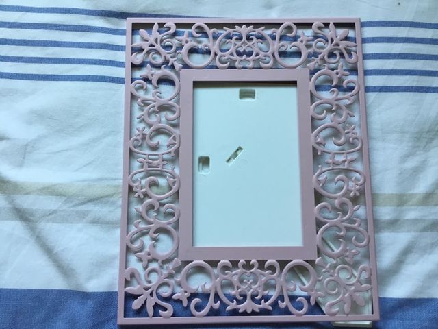 Marco fotos metálico