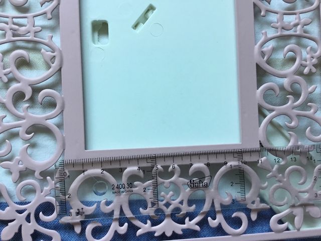 Marco fotos metálico