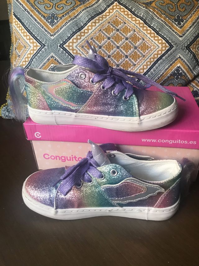 Zapatillas Unicornio Conguitos N 33