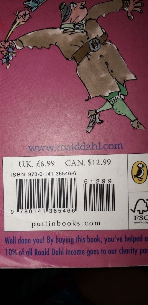 libro de lectura Matilda