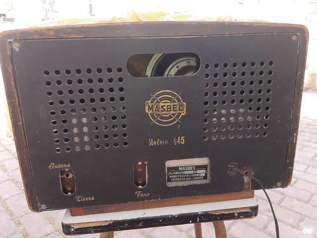RADIO MASBEL MODELO 445 SIGLO XIX
