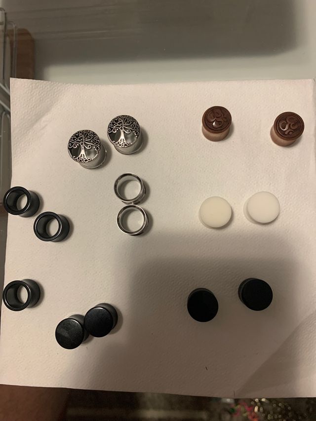 Dilatatori auricolari 1 cm