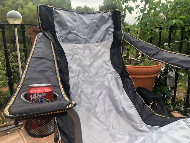 silla  camping  plegable