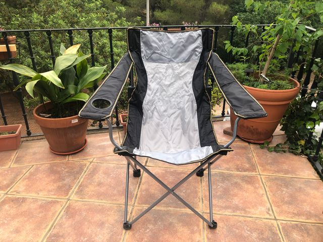 silla  camping  plegable