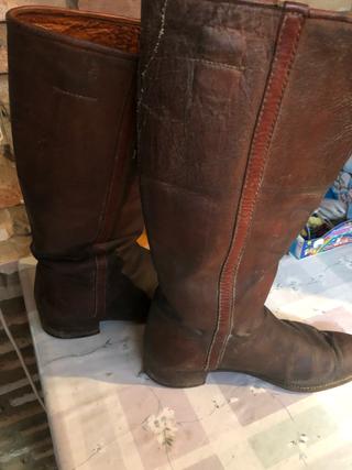 Botas camperas altas artesanas 38 de segunda mano por 40 EUR en Argés en  WALLAPOP