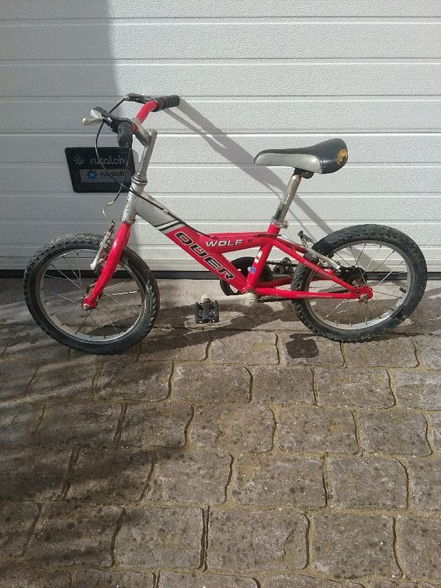 Bicicleta qüer wolf 16 pulgadas