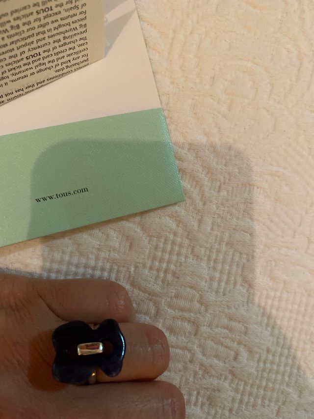 Anillo y pendientes Tous