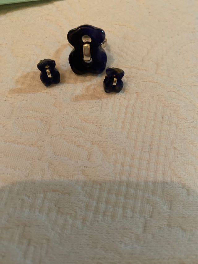 Anillo y pendientes Tous