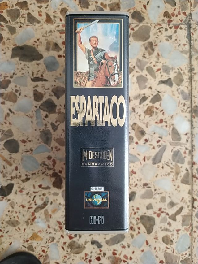 ESPARTACO película de Stanley Kubrick en doble VHS