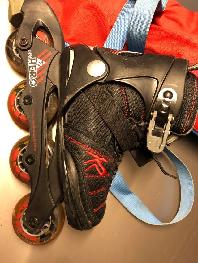 Patines un line k2 niño, poco uso