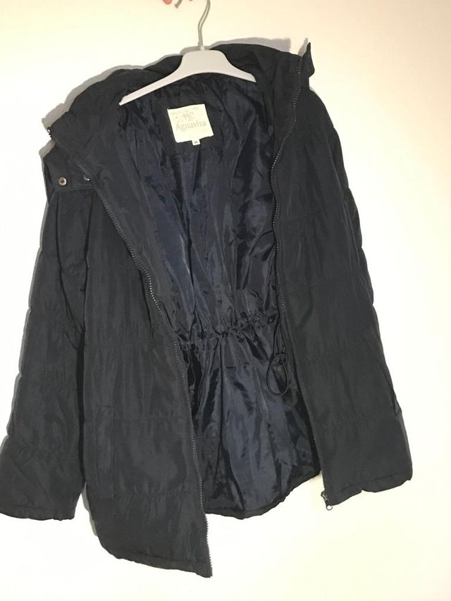 anorak azul marino