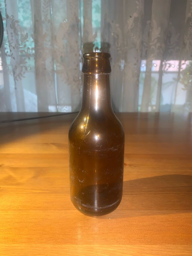 2 Botellas Botijos antiguas de Mahou.