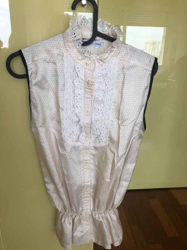 Camisa topito de susisweetdress t.Unica equivale s