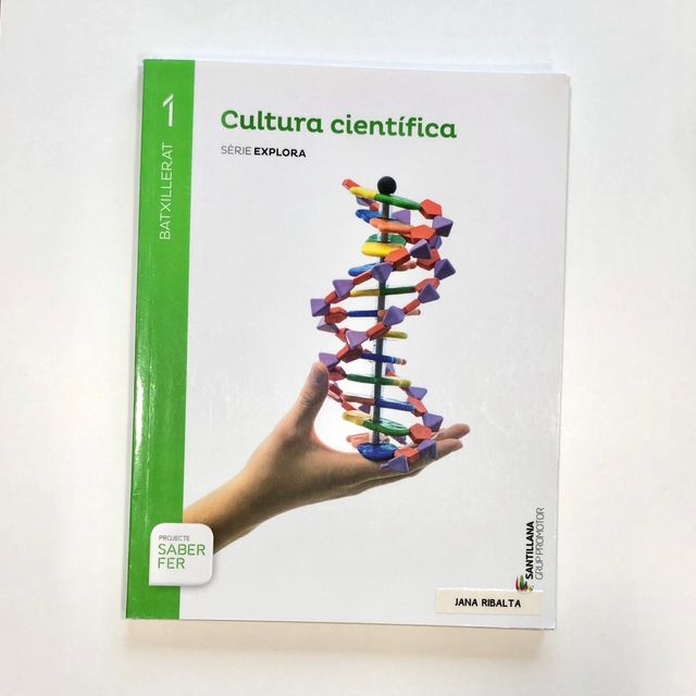 Llibre 1r BTX - Cultura Científica de segunda mano por 23