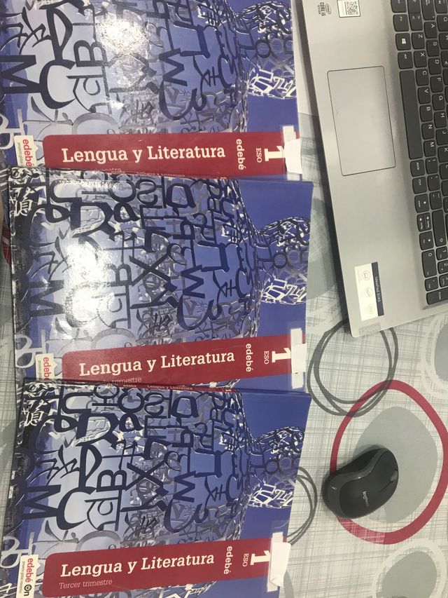 Libros lengu y literatura 1 ESO ISBN 9788468320625