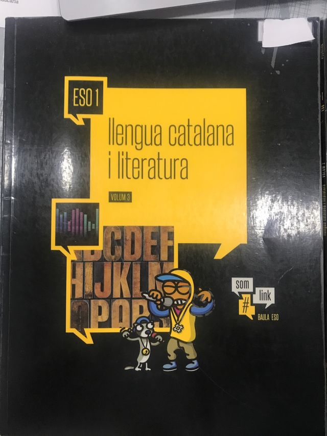 3 Libros 1ESO Lengua Catalana y literatura