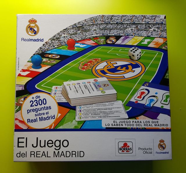 Juego de mesa del Real Madrid de segunda mano por 5 EUR en Las Marinas Juego de mesa del Real Madrid de segunda mano por 5 EUR en Las Marinas