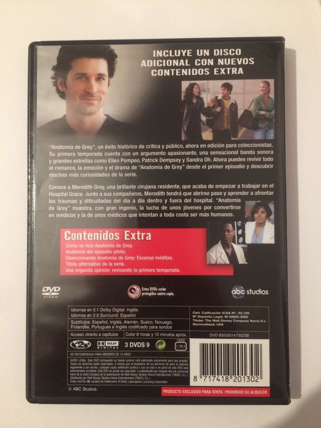 Anatomía de Grey. Primera temporada