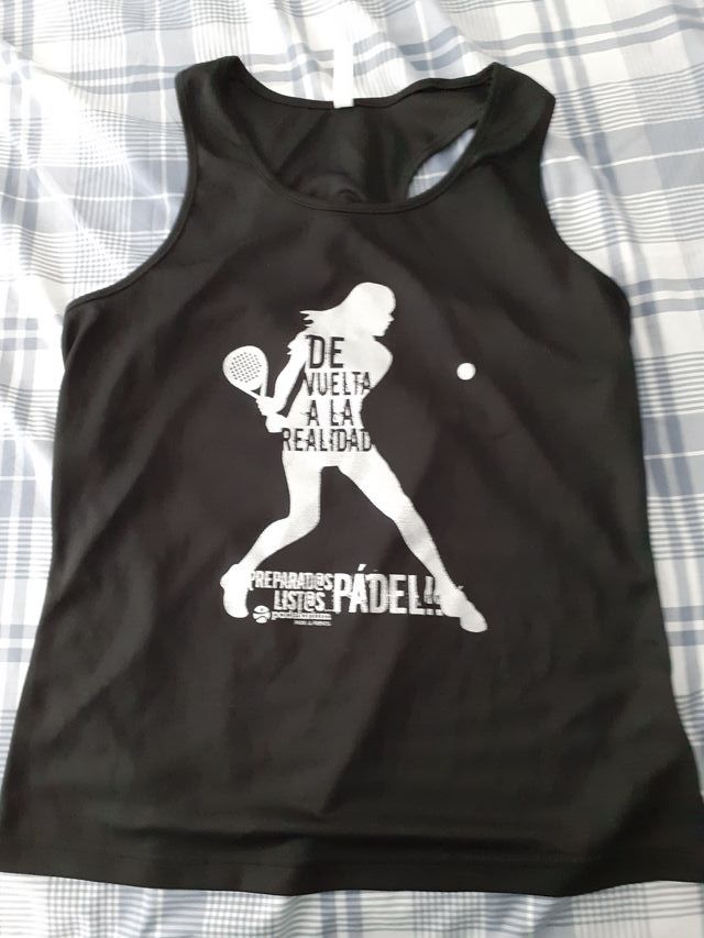 Camiseta tirantes de Padel 