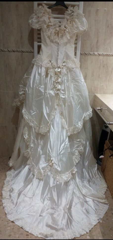 Vestido de novia espectacular