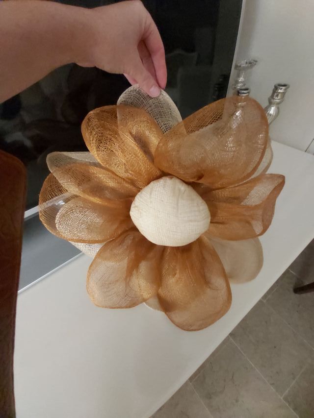 FLOR DECORATIVA ELEGANTE ESTILO VINTAGE