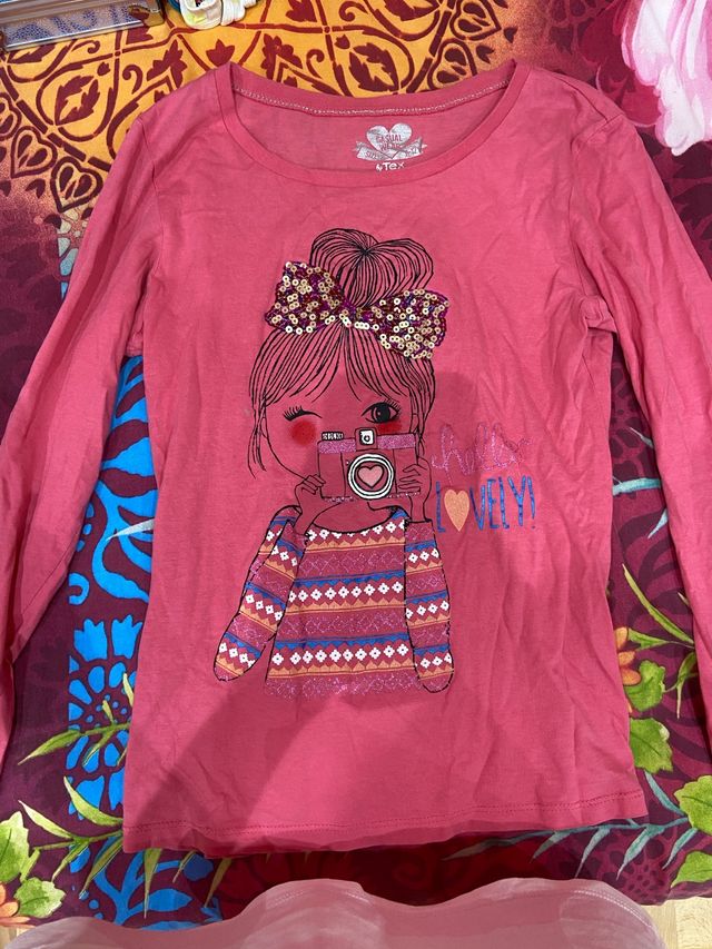 Camiseta manga larga