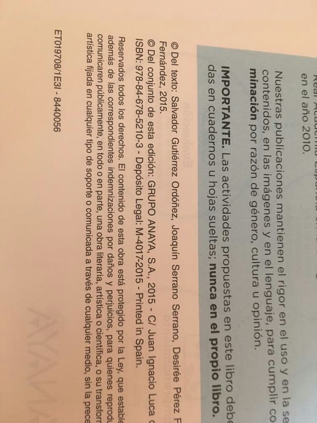 libros de lengua y literatura ( 3 eso )