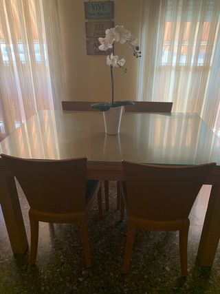 mesas con sillas salon wallapop mesas con sillas salon wallapop