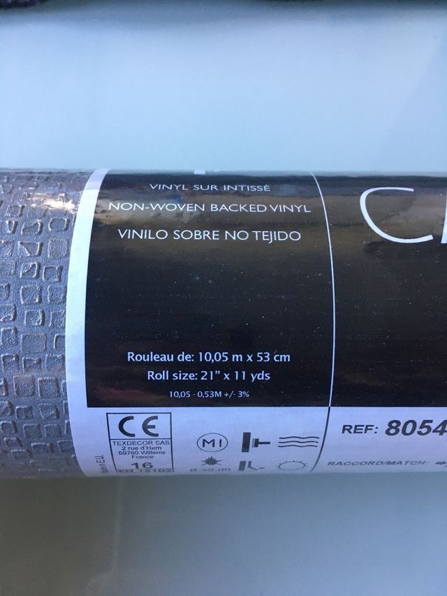 Vinilo pared sin estrenar