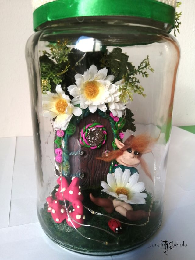 Lámpara, duende encapsulado